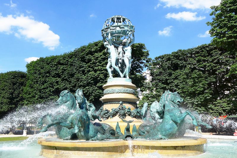Artisan-crafted fountain