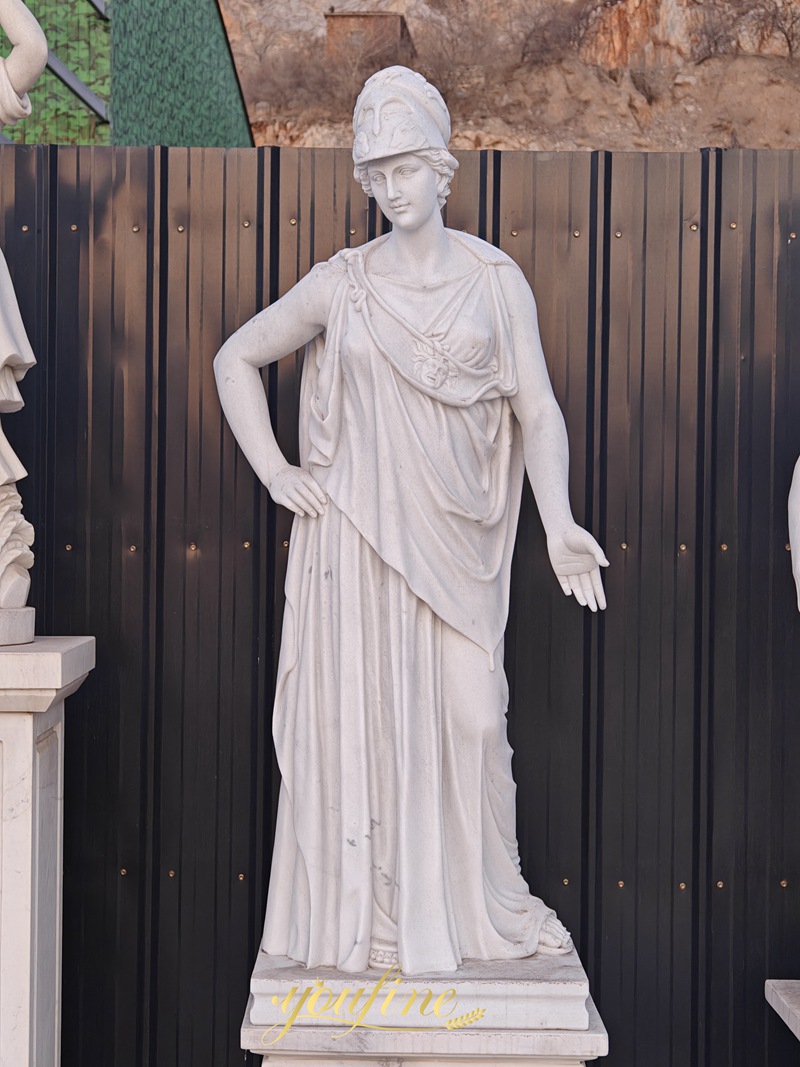 Athena marble statue