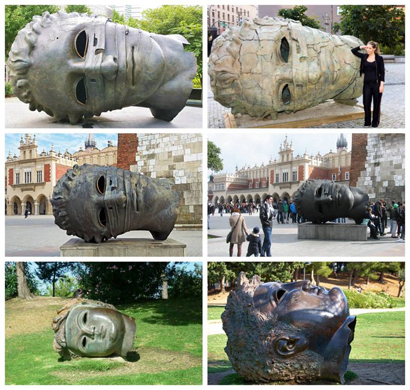 Big Head Sculpture