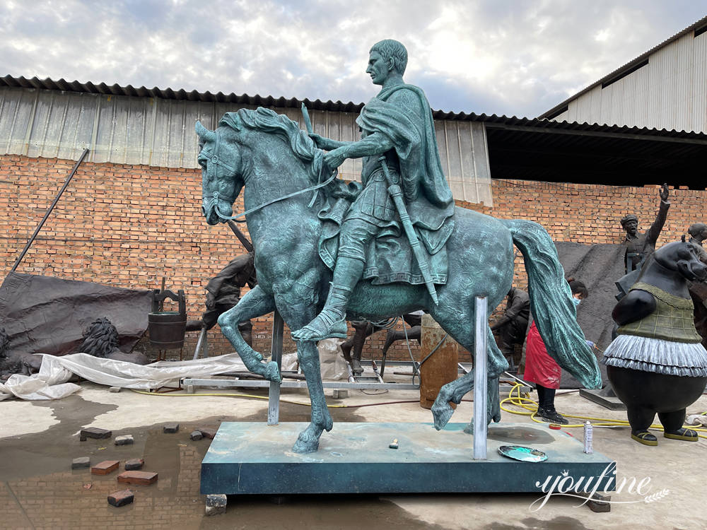 Bronze Equestrian Statue of Augustus
