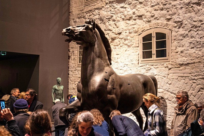 Bronze Horse Sculpture