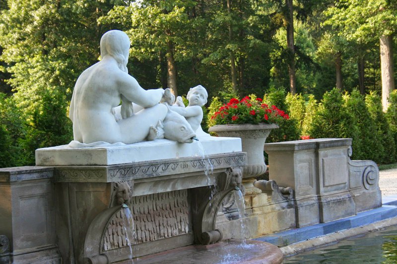 Custom Greek figure fountain