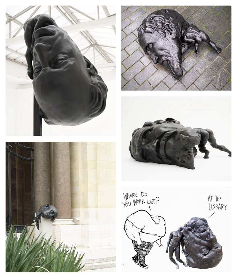 Enormous Head Sculpture