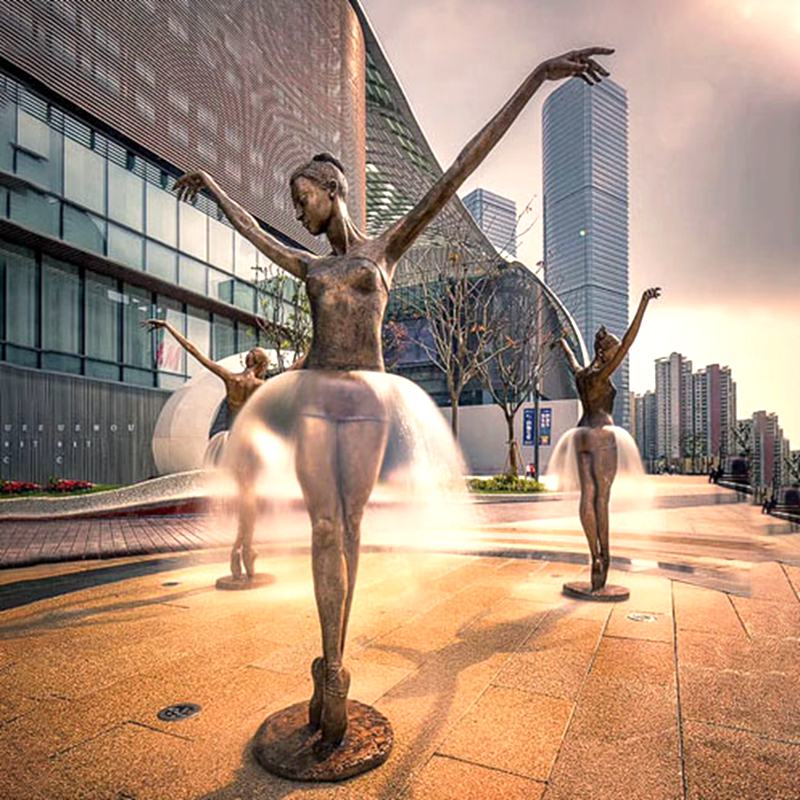 Garden-bronze-fountain