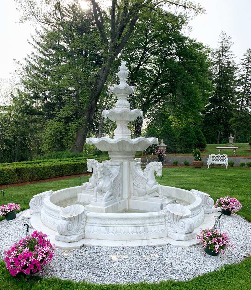 Garden fountain