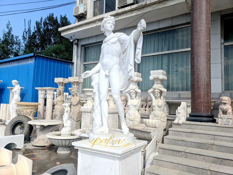 Greek marble Apollo sculptures