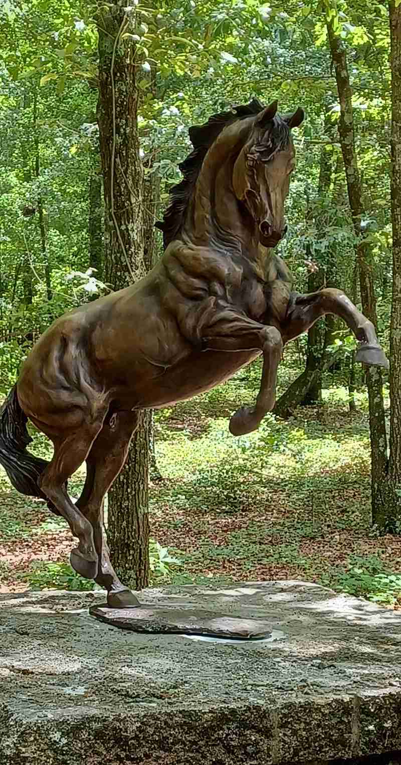 Horse Sculpture Craftsmanship