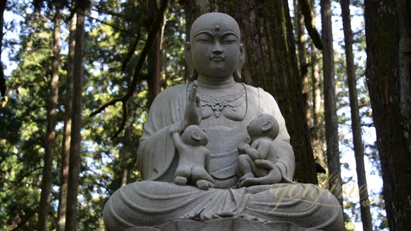 Jizo garden statue 