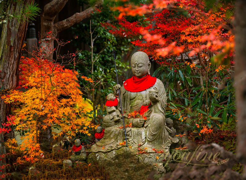 Jizo garden statue