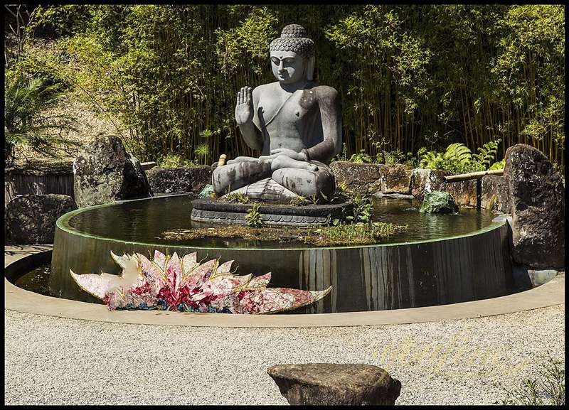 Kalachakra garden statue 