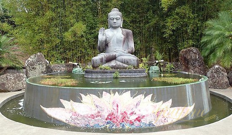Kalachakra garden statue 