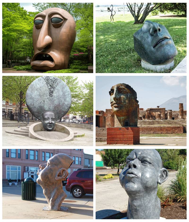 Large Head Statue