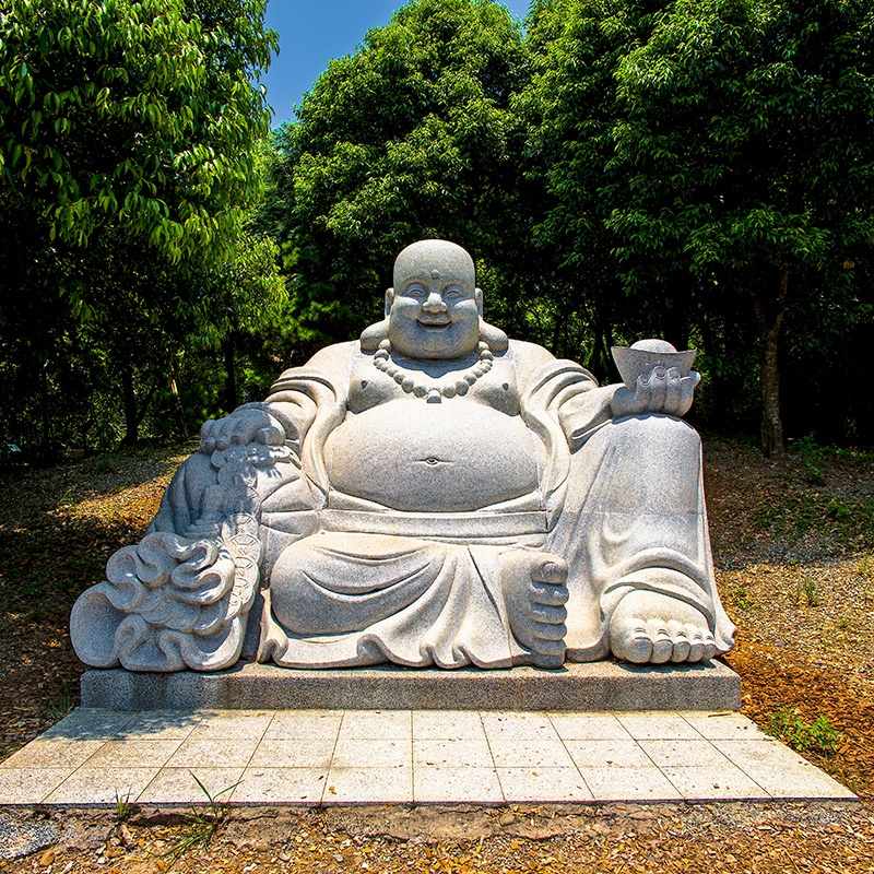 Laughing Buddha (Budai or Hotei) statue 