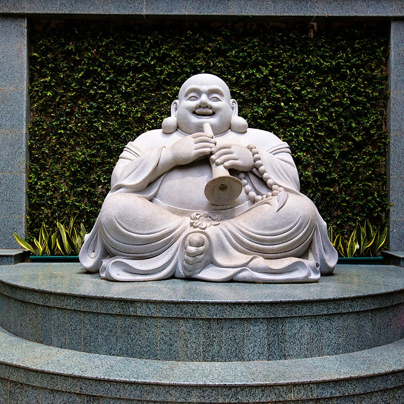 Laughing Buddha (Budai or Hotei) statue 