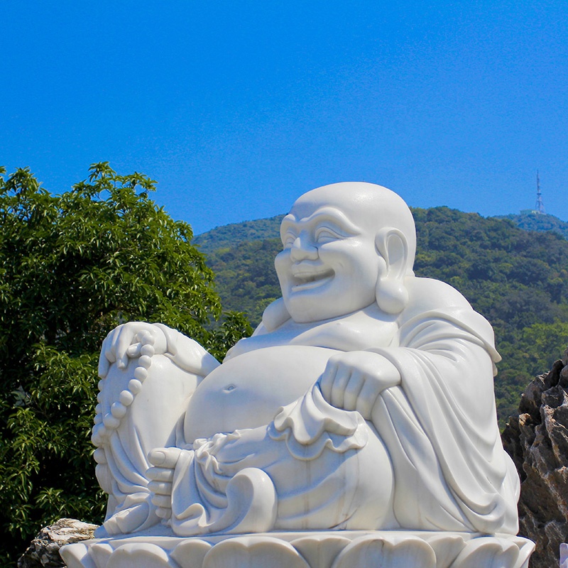 Laughing Buddha (Budai or Hotei) statue 