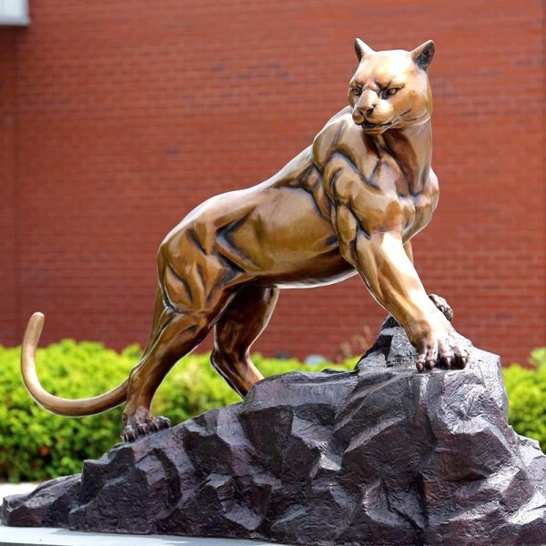 Life Size Cougar Statue