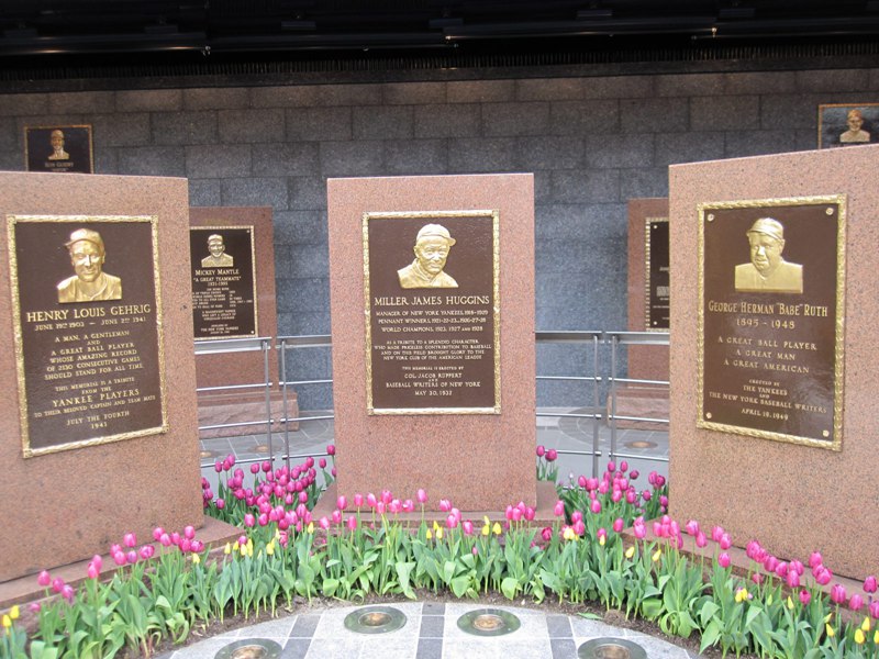 Lou Gehrig Monument - Yankee Stadium, New York