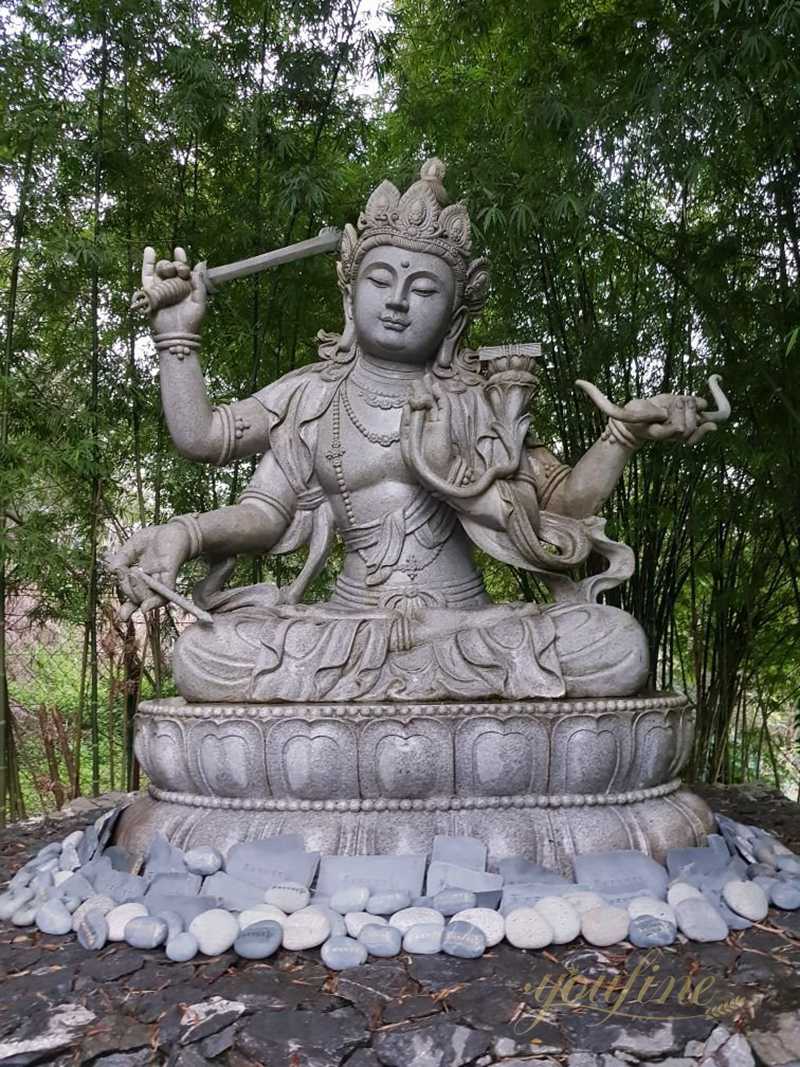 Manjushri statue