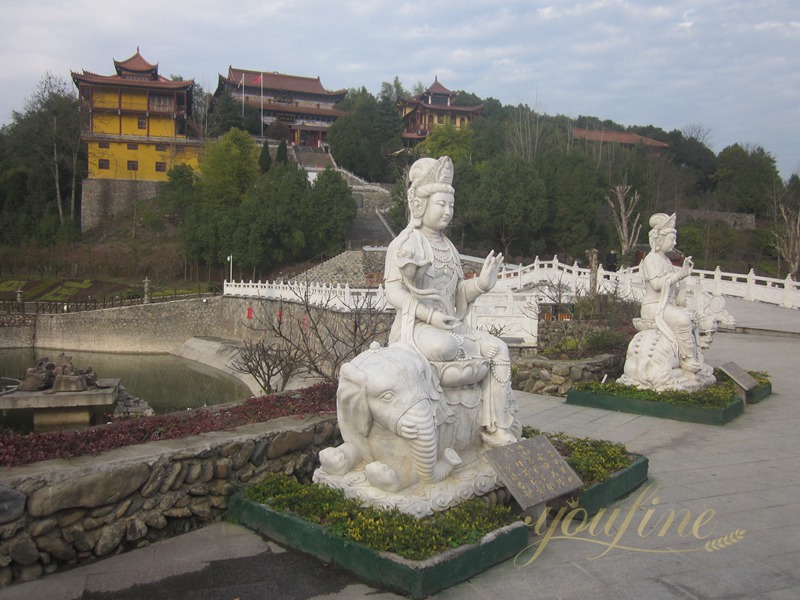 Manjushri statue