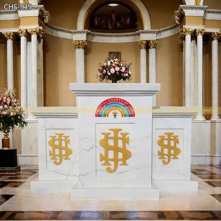 Natural Marble Church Podium Supplier