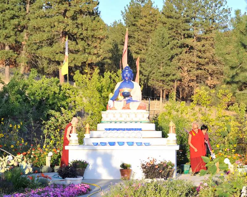 Medicine Buddha statue