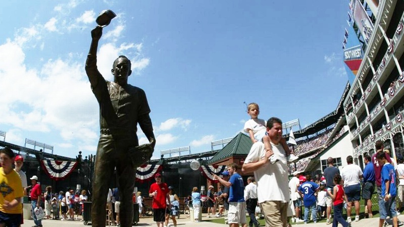 Nolan Ryan bronze Statue