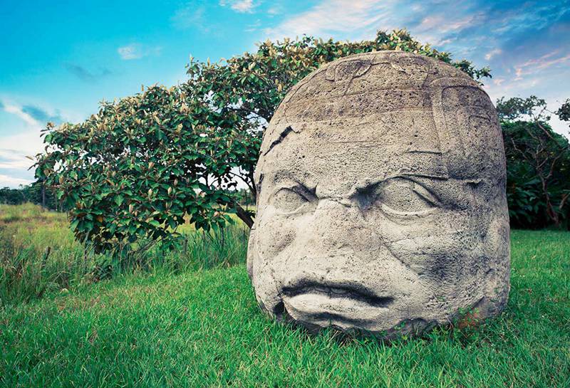 Olmec-Head-Five
