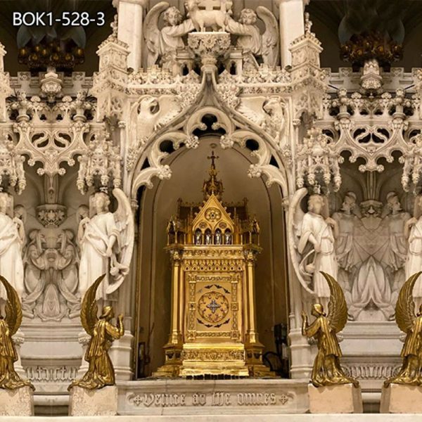 Exquisite Bronze Tabernacle with Pedestal for Church