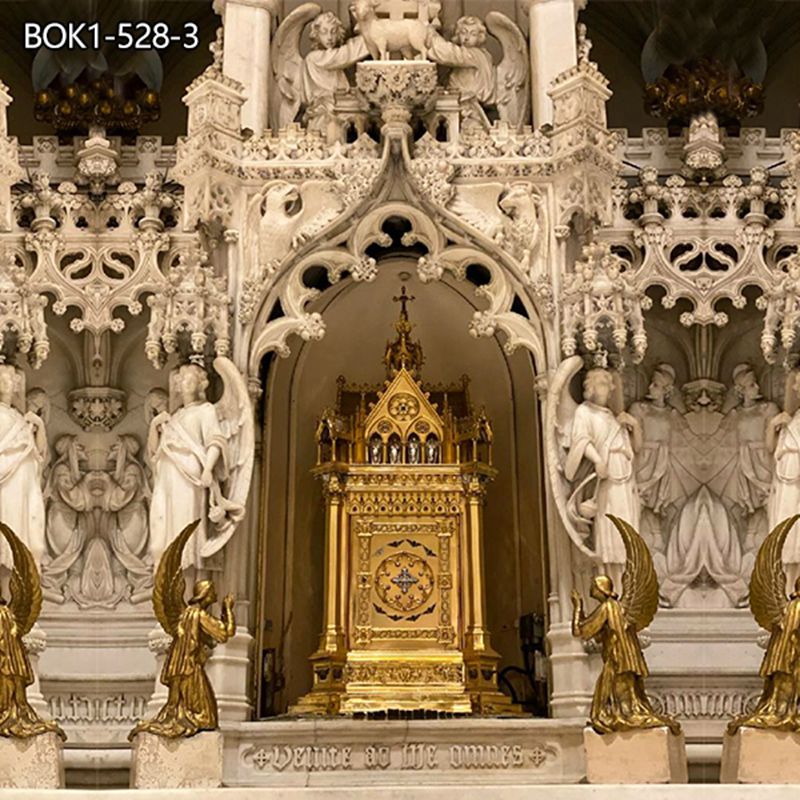 Exquisite Bronze Tabernacle with Pedestal for Church