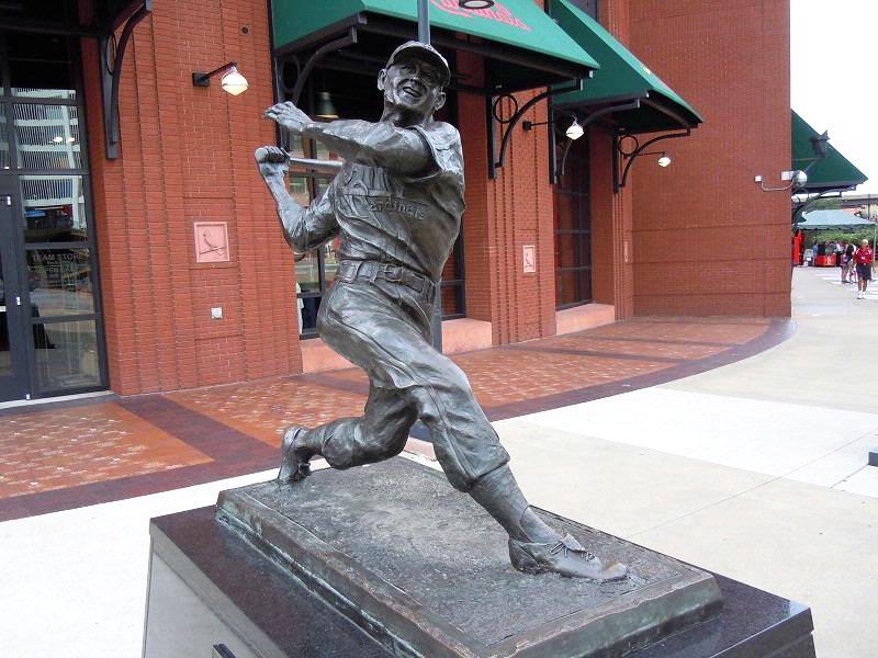 Stan Musial Statue - Busch Stadium, St. Louis