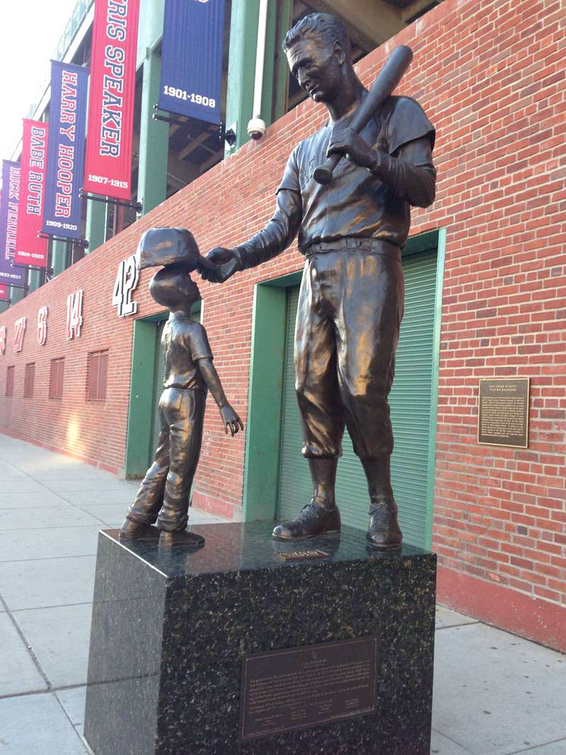 Ted Williams Statue - Fenway Park, Boston