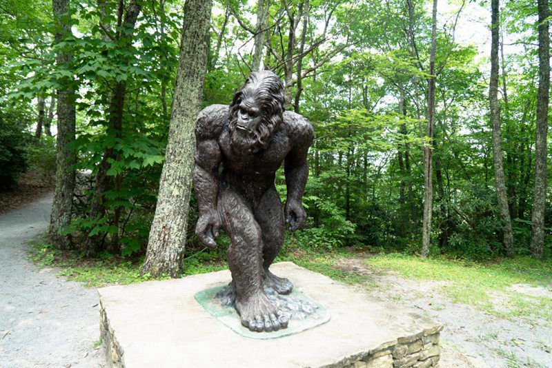 bigfoot statue life size