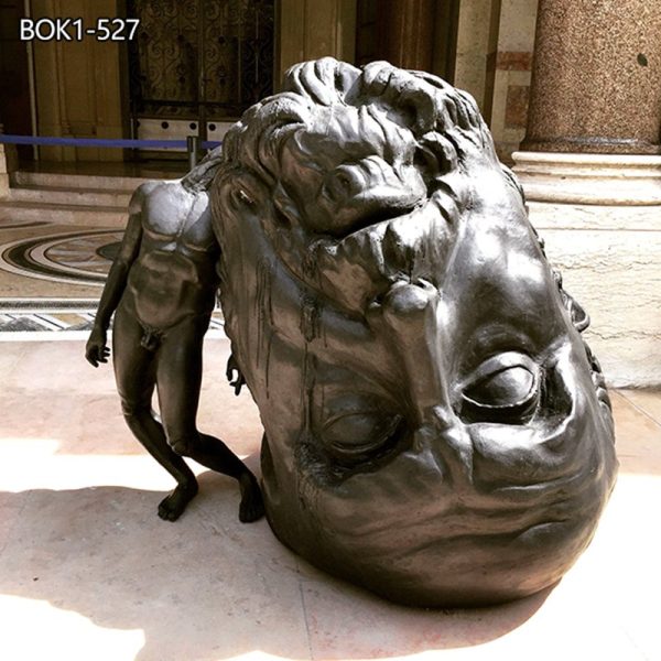 bronze Large Head Statue