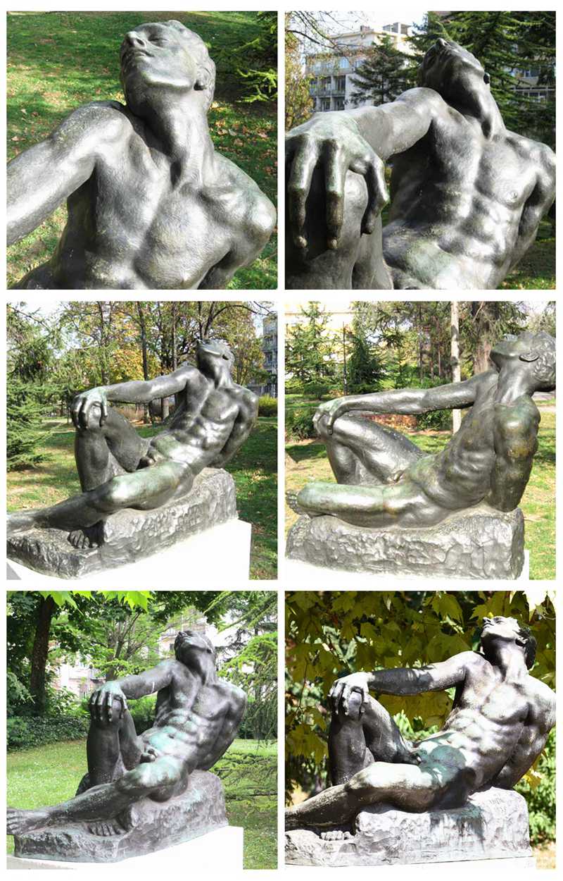 bronze man Statue