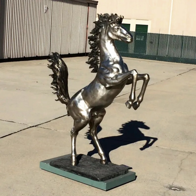 ferrari horse statue