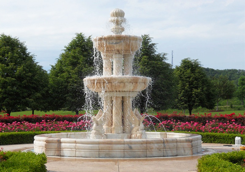 large Custom marble fountain