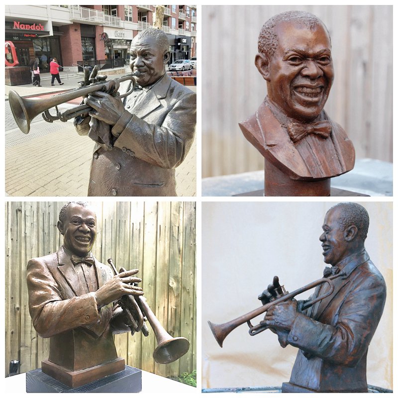 louis armstrong park Sculpture