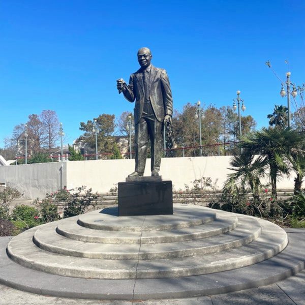 Bronze Louis Armstrong Statue
