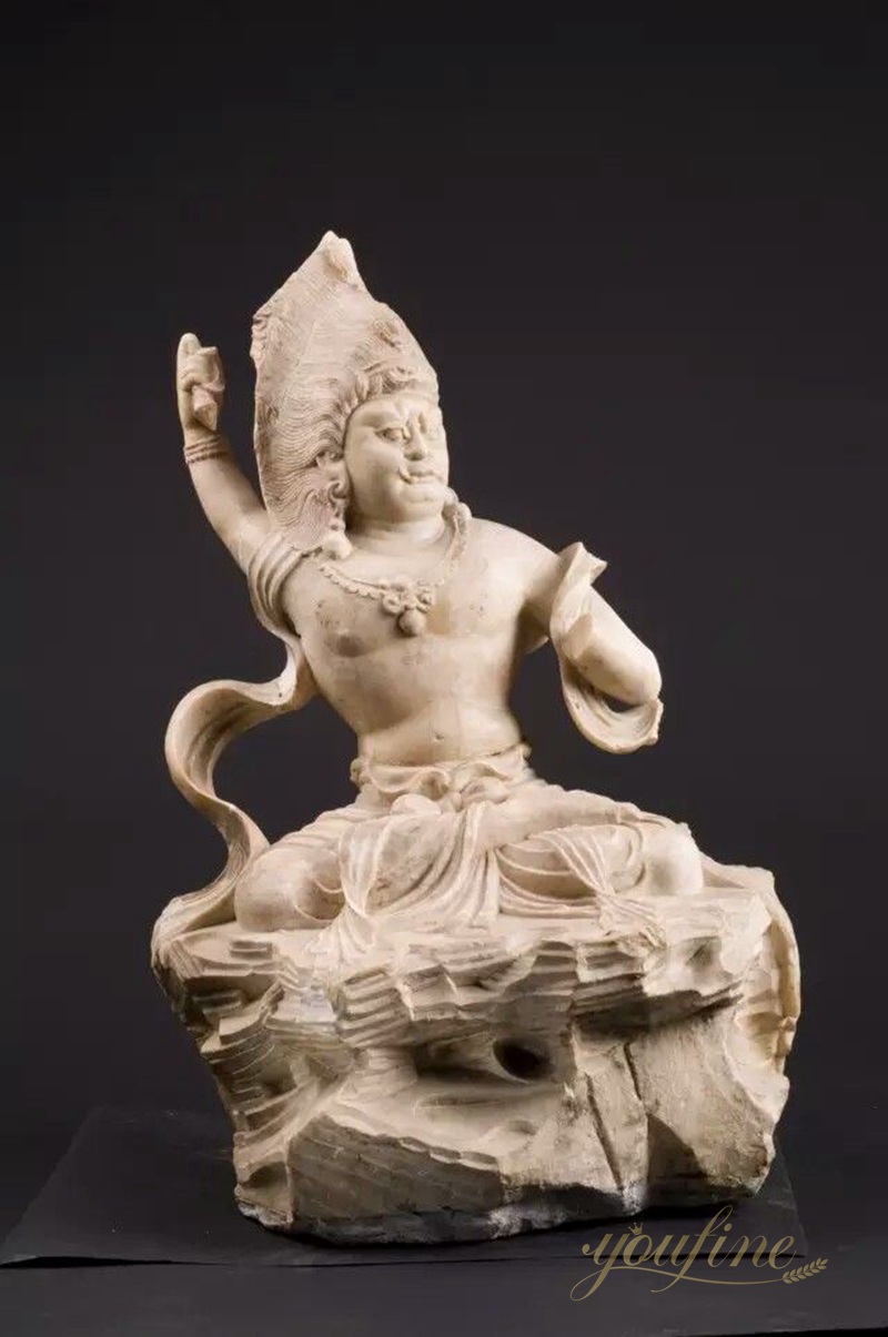 marble Vajrapani statue