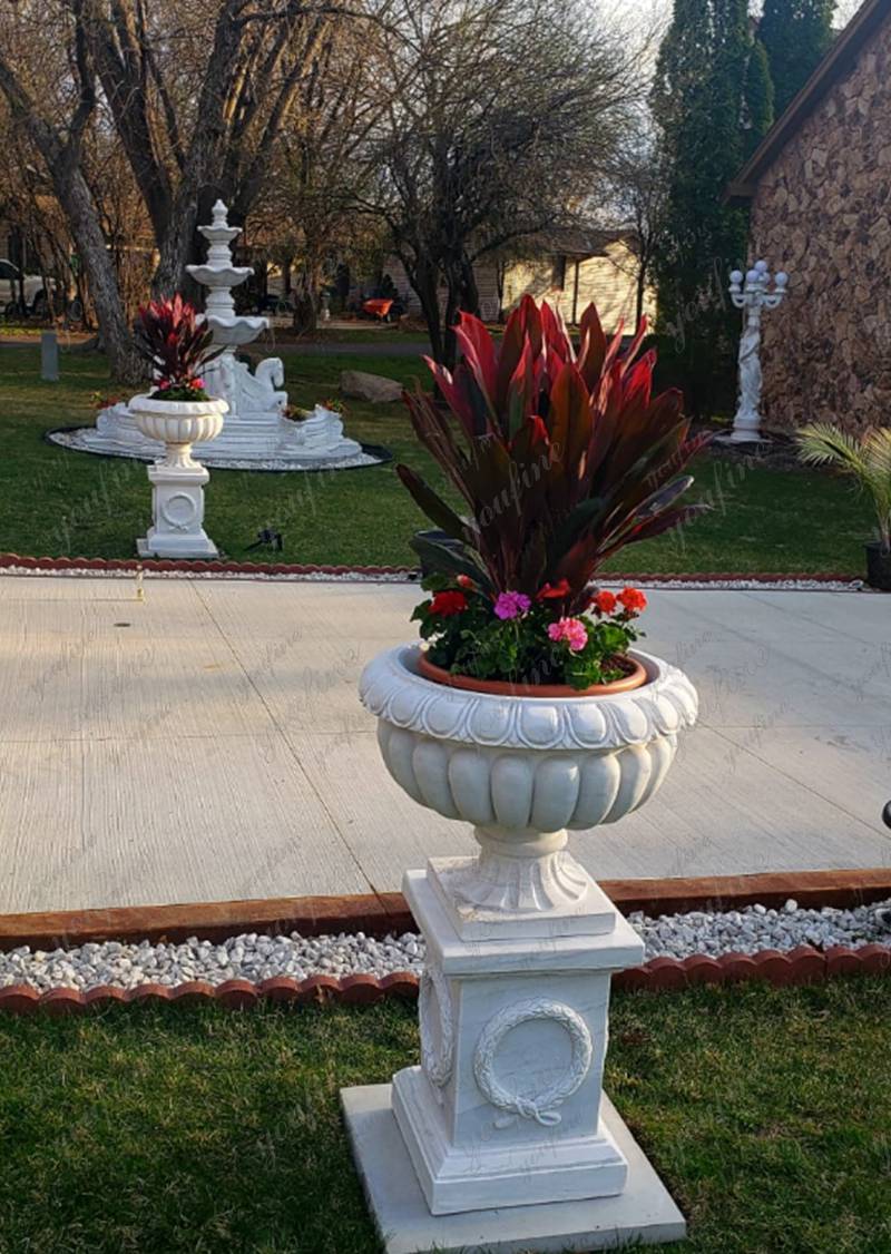 marble flower pot feedback from YouFine clients 