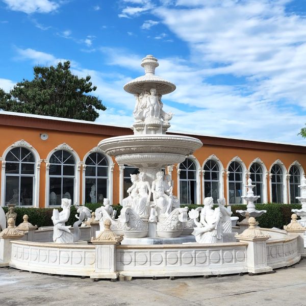 marble fountain