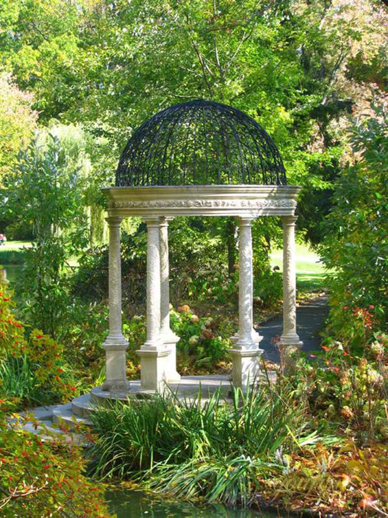 marble gazebo for outdoor