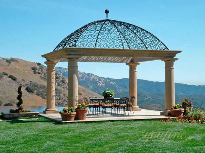 marble gazebo for outdoor