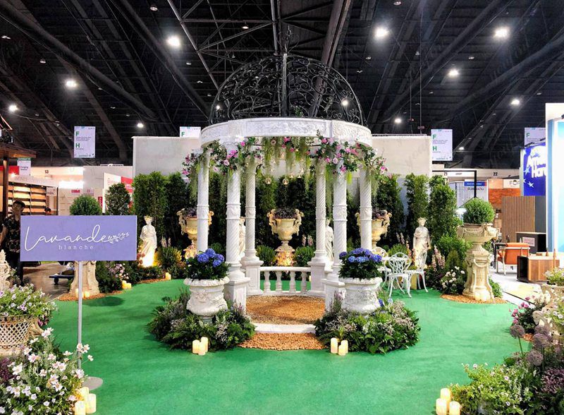 marble outdoor garden gazebo for sale