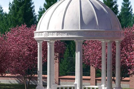 Affordable Big Marble Outdoor Garden Gazebo for Sale