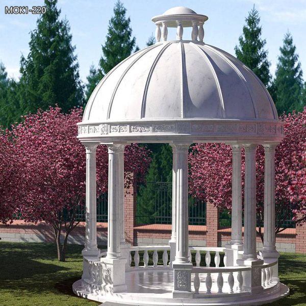 Affordable Big Marble Outdoor Garden Gazebo for Sale