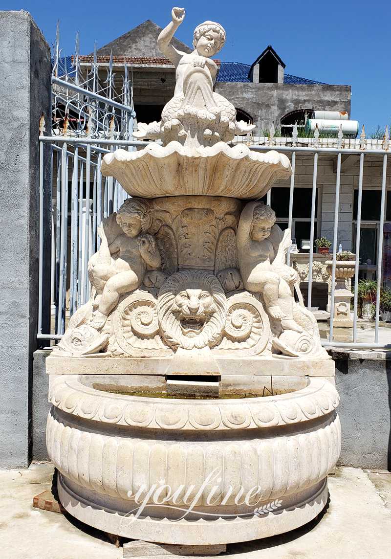 Angel Marble Wall Fountain