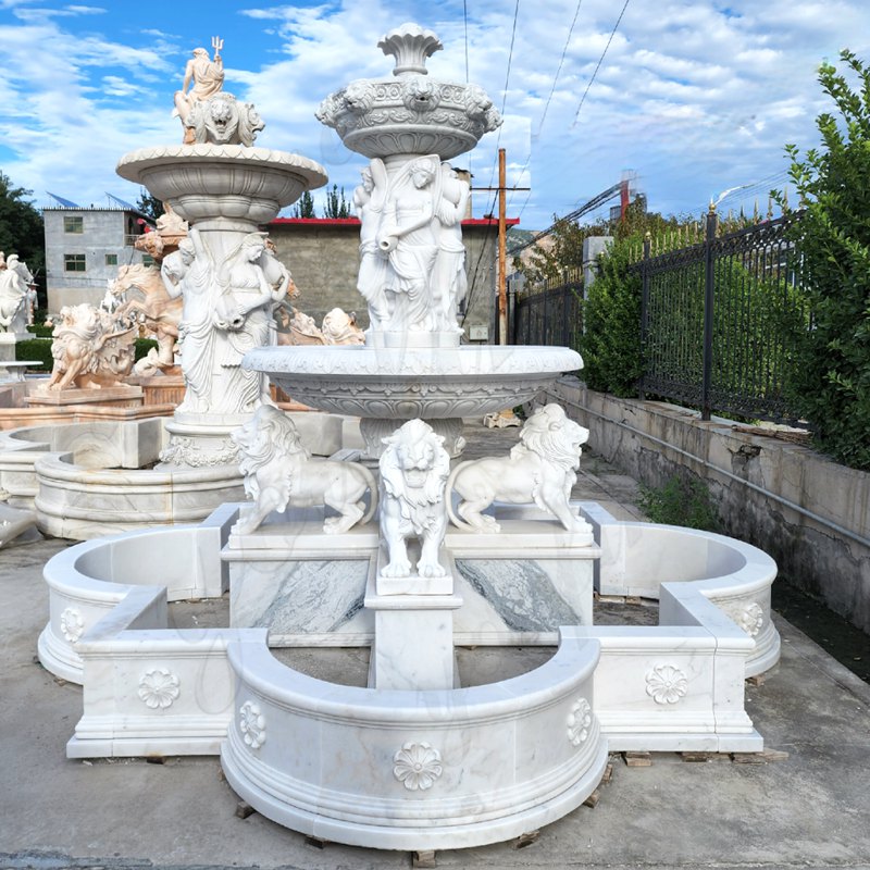 Artisanal water sculpture