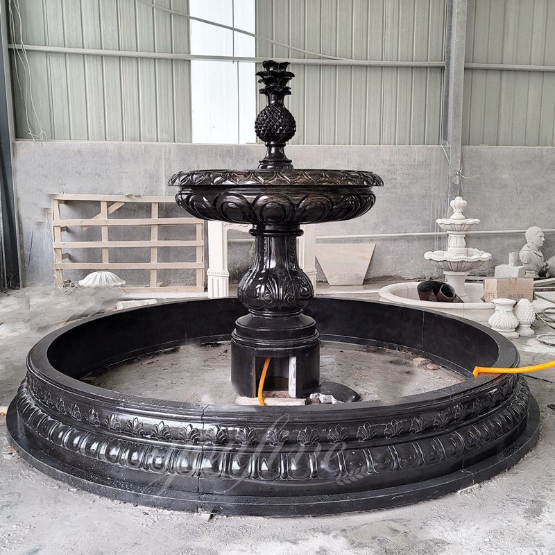 Black Tiered Fountain