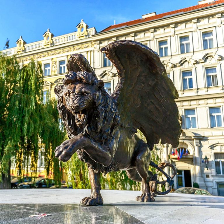 Bronze Winged Lion Memorial BOKK-251